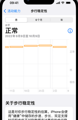 积石山iPhone手机维修如何在iPhone开启'步行稳定性通知'