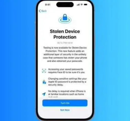 积石山苹果授权维修店分享被盗设备保护功能开启方法